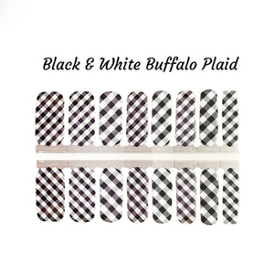 Black & White Buffalo Plaid