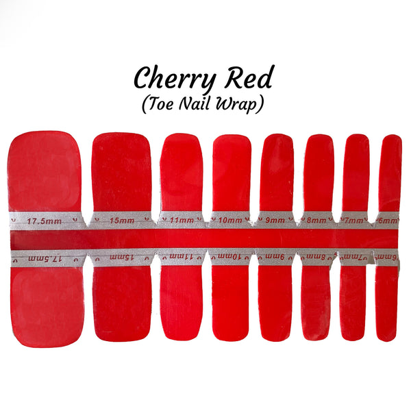Cherry Red Toe