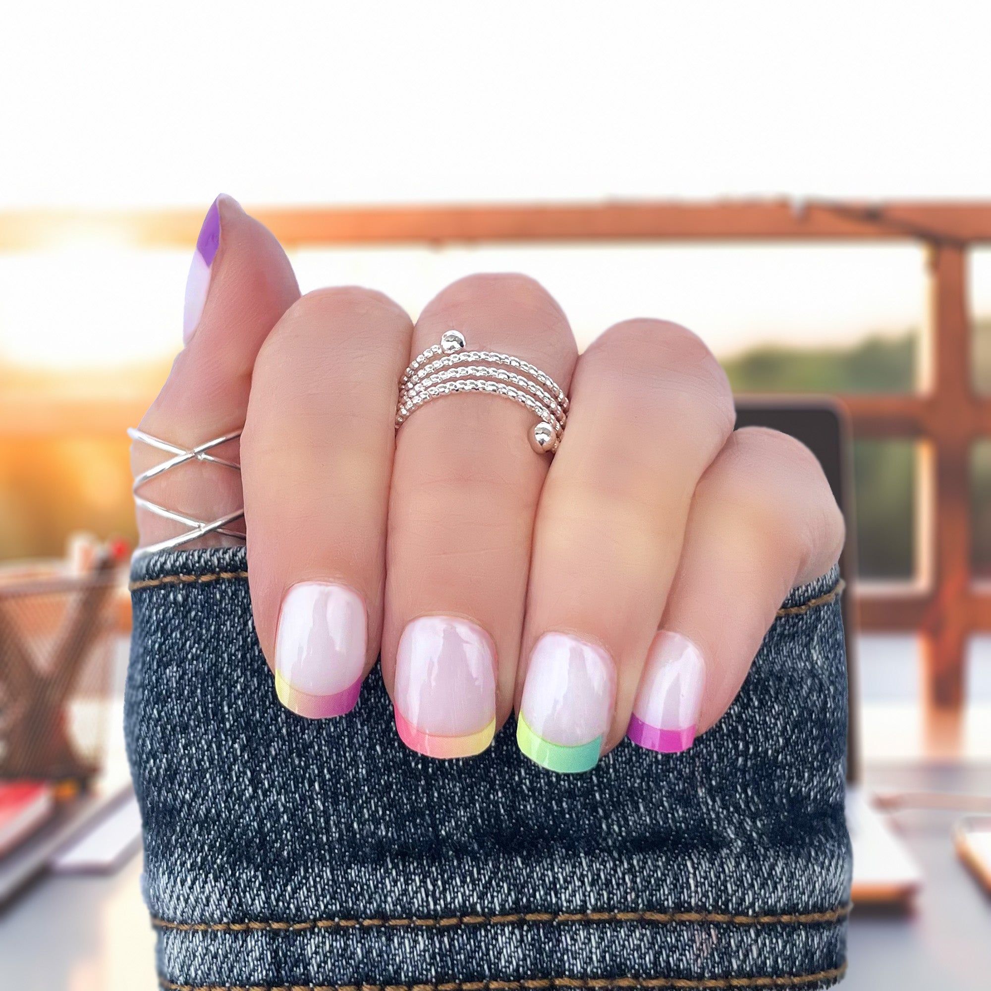 French Neon Ombre