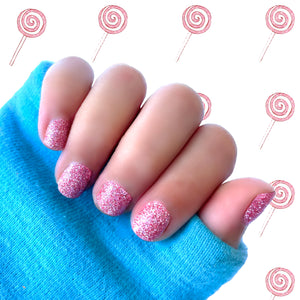 Kids Pink Glitter