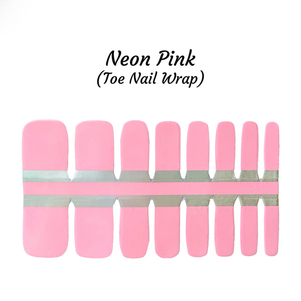Neon Pink Toe