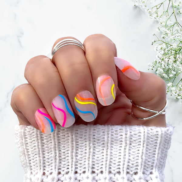 Neon Streams (Semi-Tranpsarent)