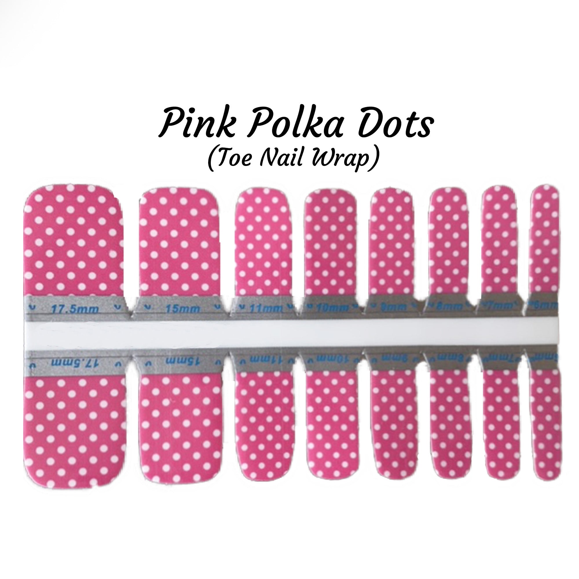 Pink Polka Dots Toe