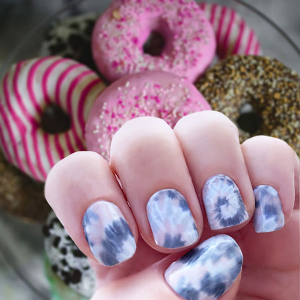 Pink & Gray Tie-Dye