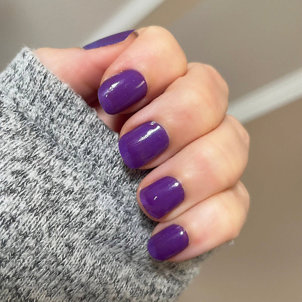 Purple to Blue Thermochromic Nail Wraps