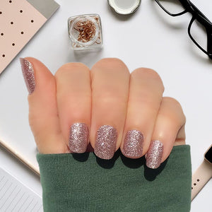 Rose Gold Glitter
