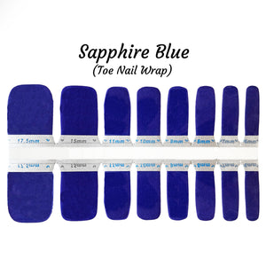 Sapphire Blue Toe