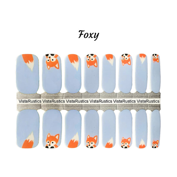 Foxy Nail Wraps