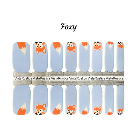 Foxy Nail Wraps