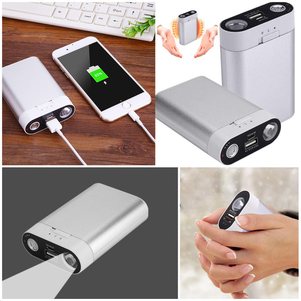 USB Power Bank/Flashlight/Hand Warmer