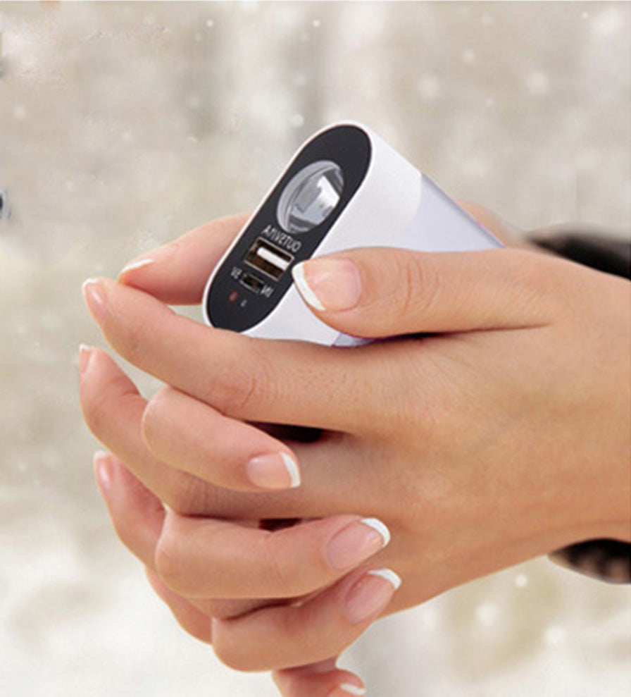 USB Power Bank/Flashlight/Hand Warmer